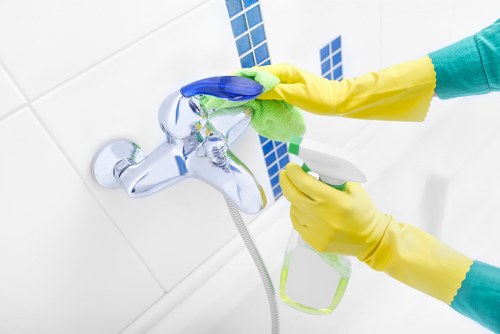 Cleaners completing a thorough home cleaning in Surrey