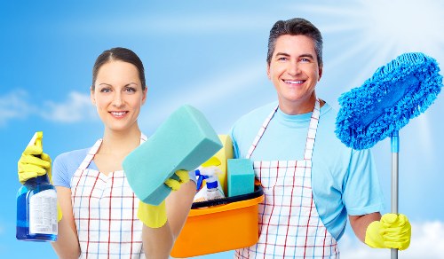 Experienced office cleaning staff
