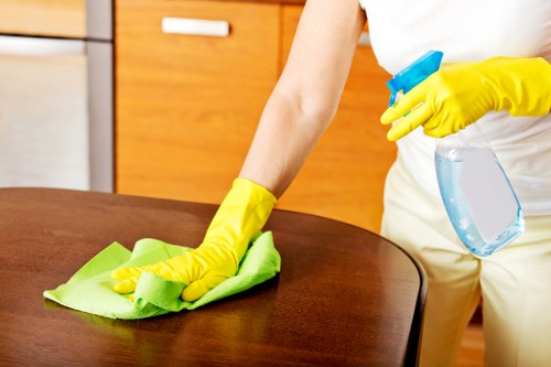 Final touches of after builders cleaning in Surrey