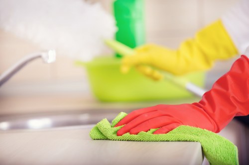 Different types of hard floors including hardwood and tile